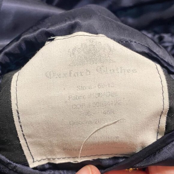 Vintage Oxxford Men's Blazer Jacket 38R 100% Wool Double Button Workwear Formal - Picture 13 of 16